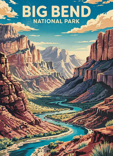 Big Bend National Park Puzzle by MakeYourPuzzles